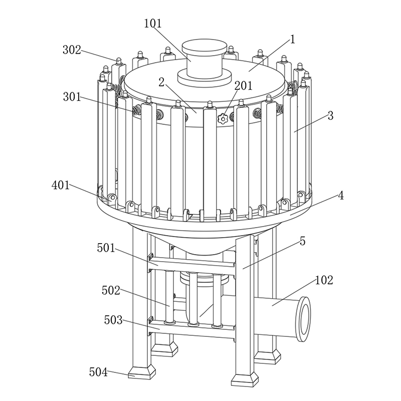 Yinchi primio patent za inovativnu zaštitnu strukturu za silos transportnu pumpu